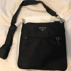 Prada nylon crossbody bag